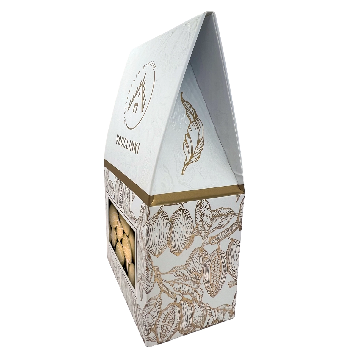 Migdały w białej czekoladzie z kokosem 100g - obrazek 2