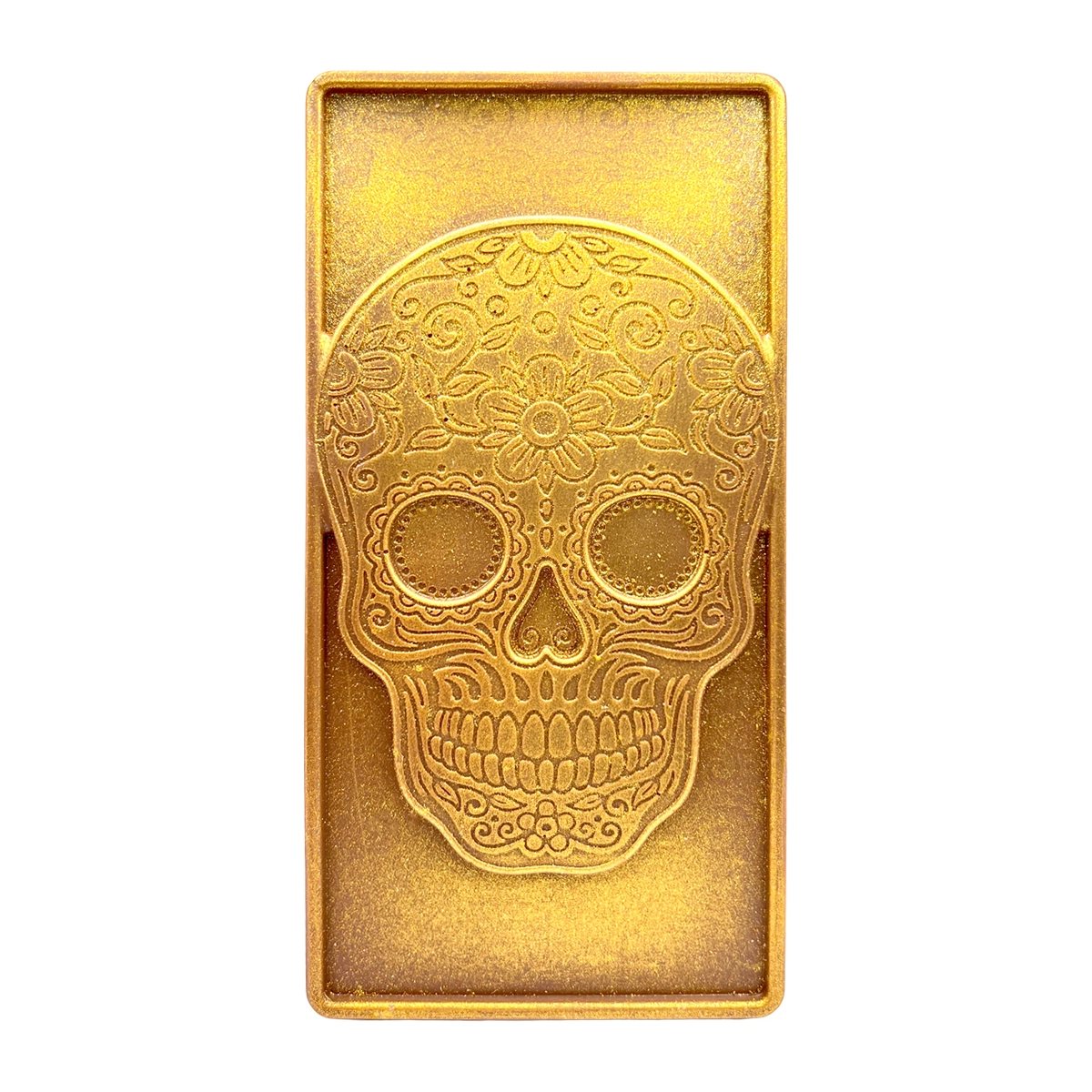 Czaszka Calavera GOLD - Czekolada Mleczna (100g)