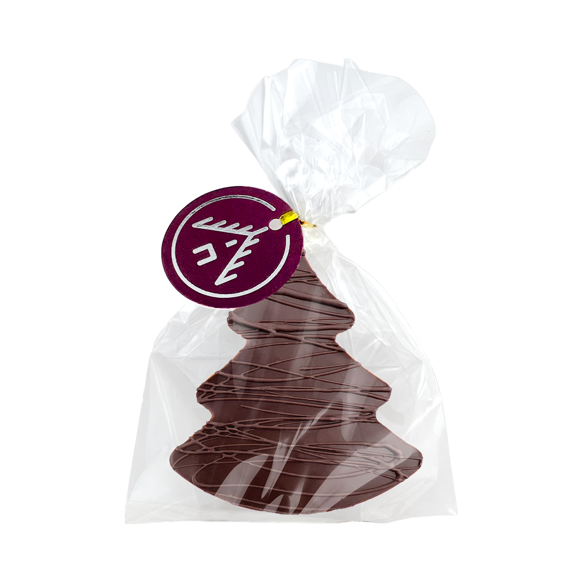 Choinka z deserowej czekolady (25g) - obrazek 2