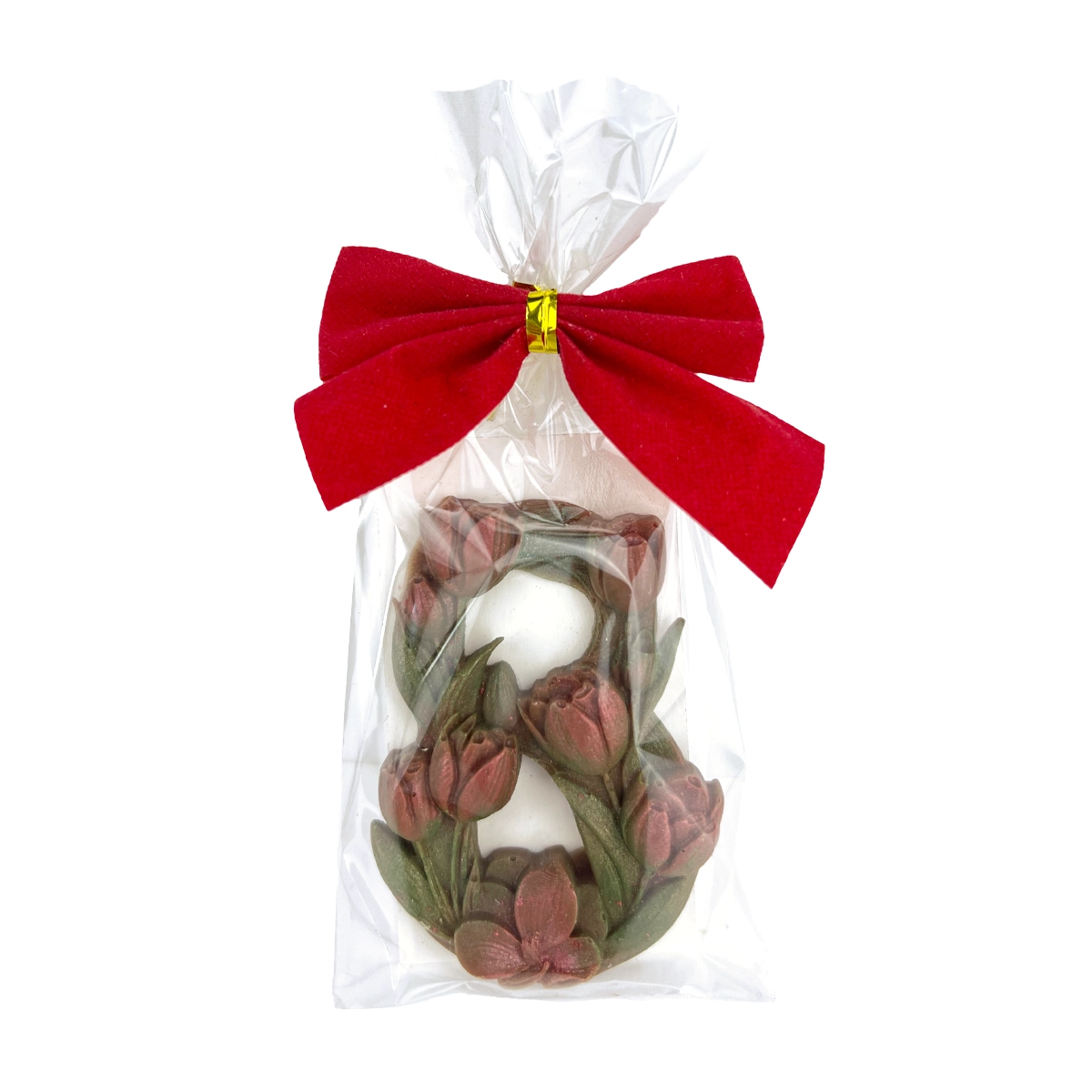 Ósemka z tulipanów z mlecznej czekolady (14g) - obrazek 2