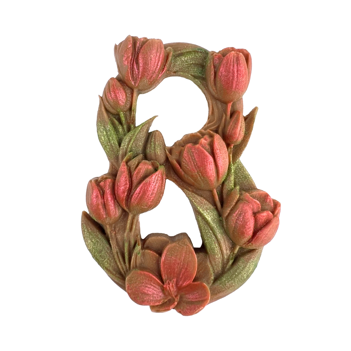 Ósemka z tulipanów z mlecznej czekolady (14g)