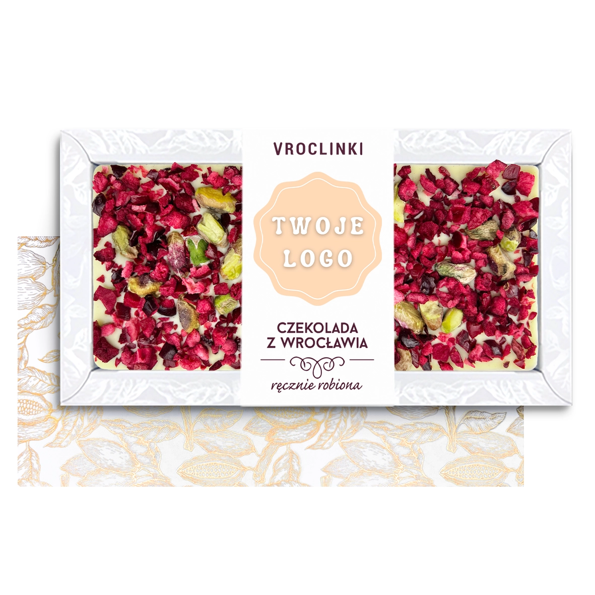 Czekolada Biała Personalizowana 80g