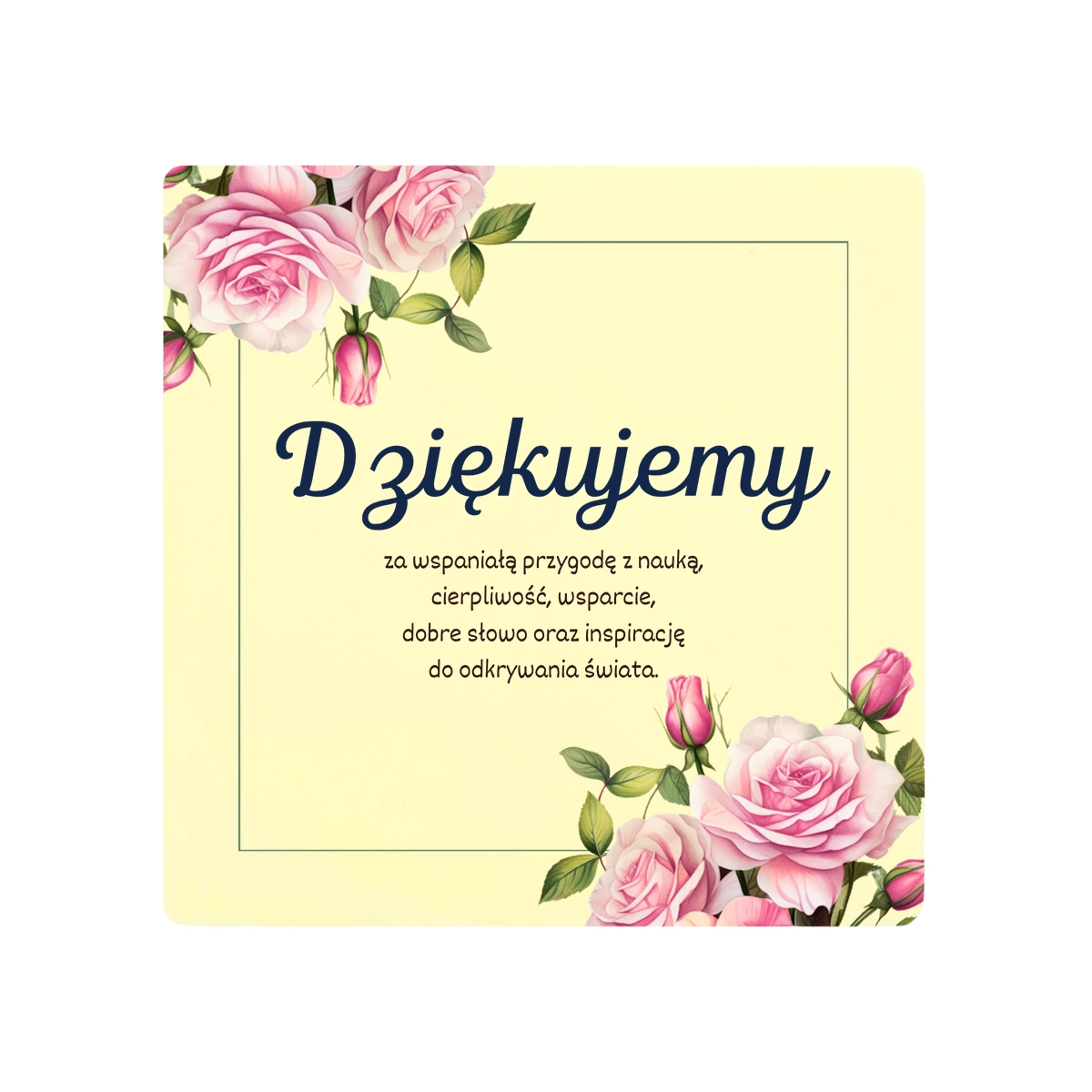 Czekolada mleczna i biała z grafiką – Zakończenie Roku Szkolnego (60g)