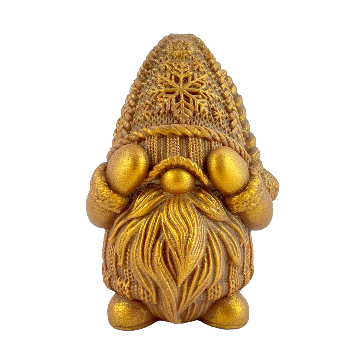 Świąteczny Krasnal z mlecznej czekolady – figurka (160g)