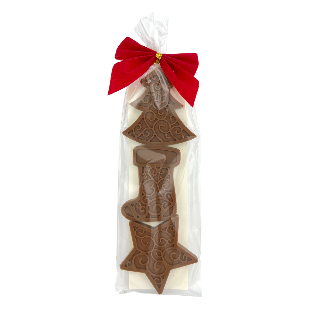 Świąteczne czekoladki z mlecznej czekolady - zestaw I (25g) - obrazek 2