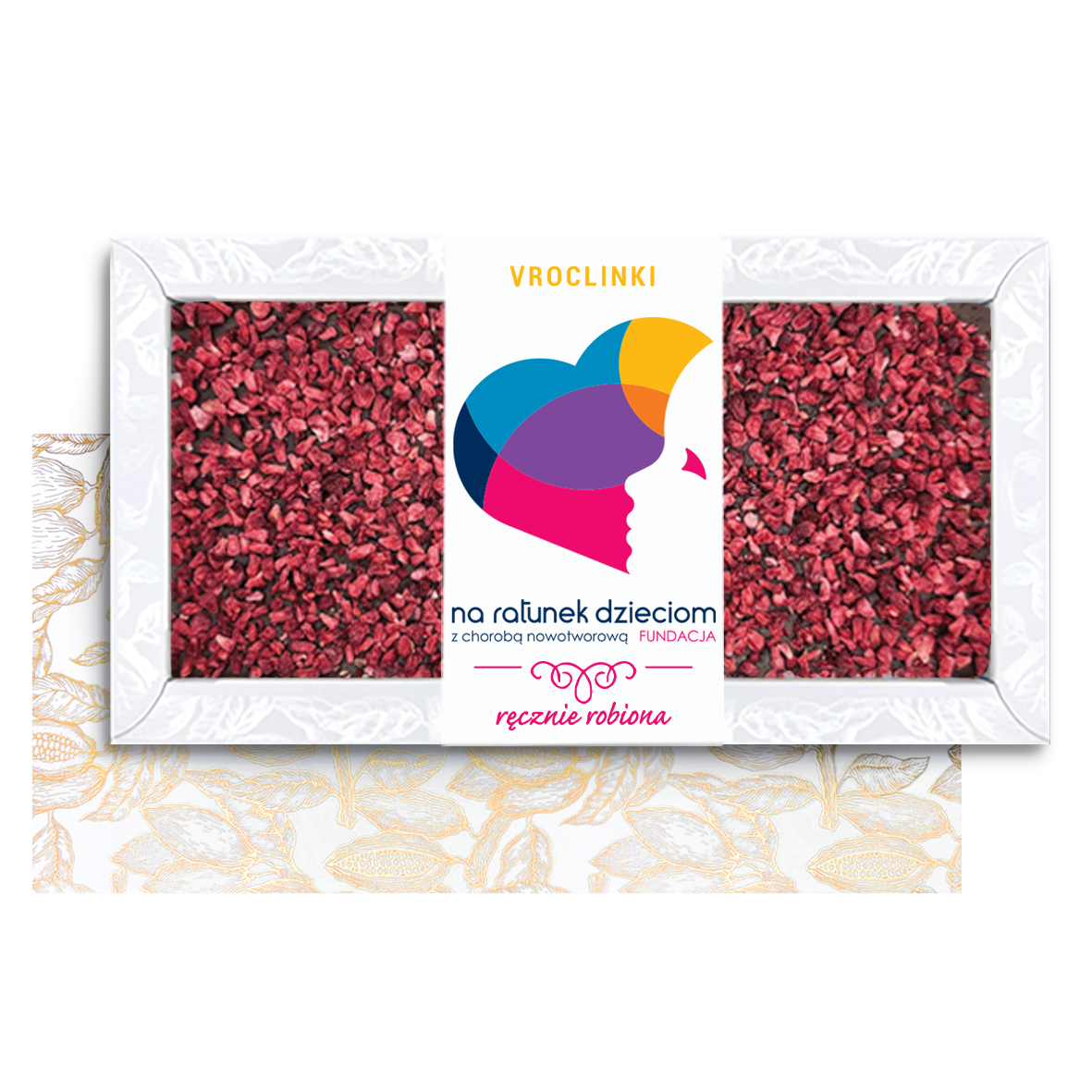 Czekolada Deserowa z Malinami 80g